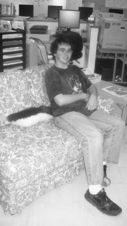 furry kid
