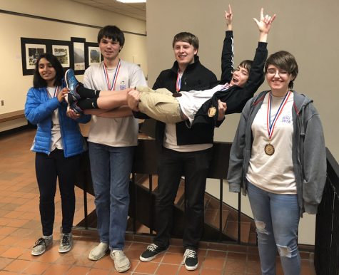 Science Bowl team earns third place